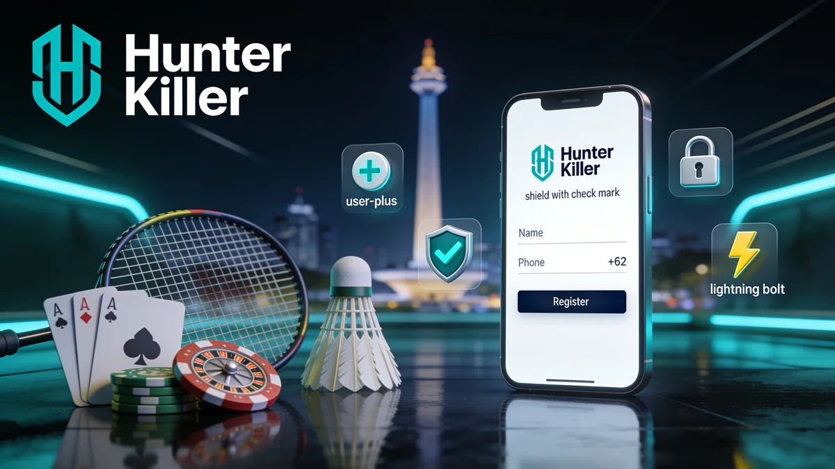 Cara Hunter Killer Daftar di Platform Streaming untuk pemain di Indonesia