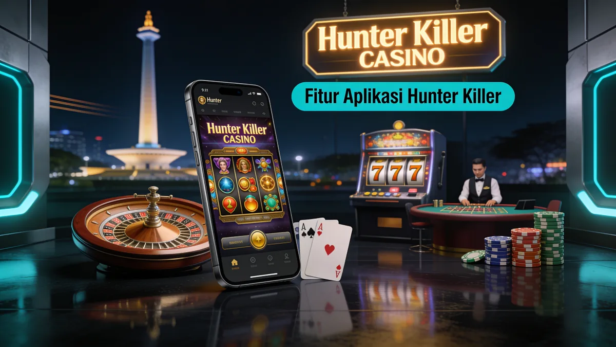 Fitur Aplikasi Hunter Killer untuk pemain di Indonesia